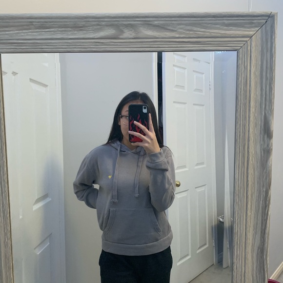 grey hoodie - Picture 2 of 2